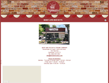 Tablet Screenshot of bertandrockys.com